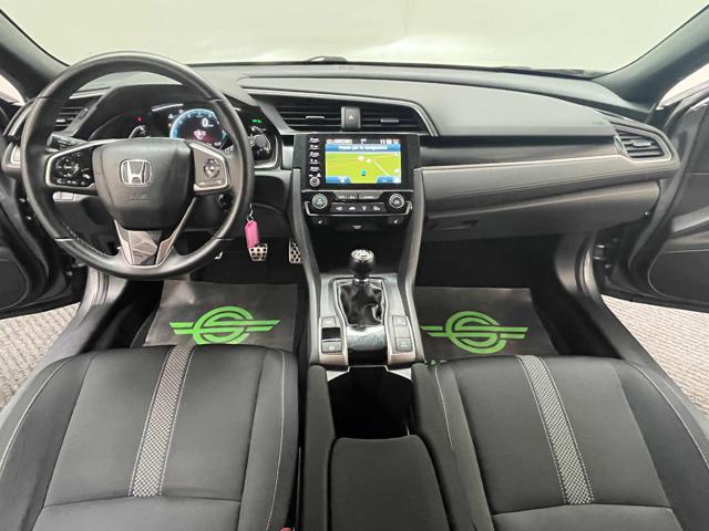 HONDA Civic 1.0T 5 porte UNIPROP.|LED|RETROCAMERA|ACC|CARPLAY