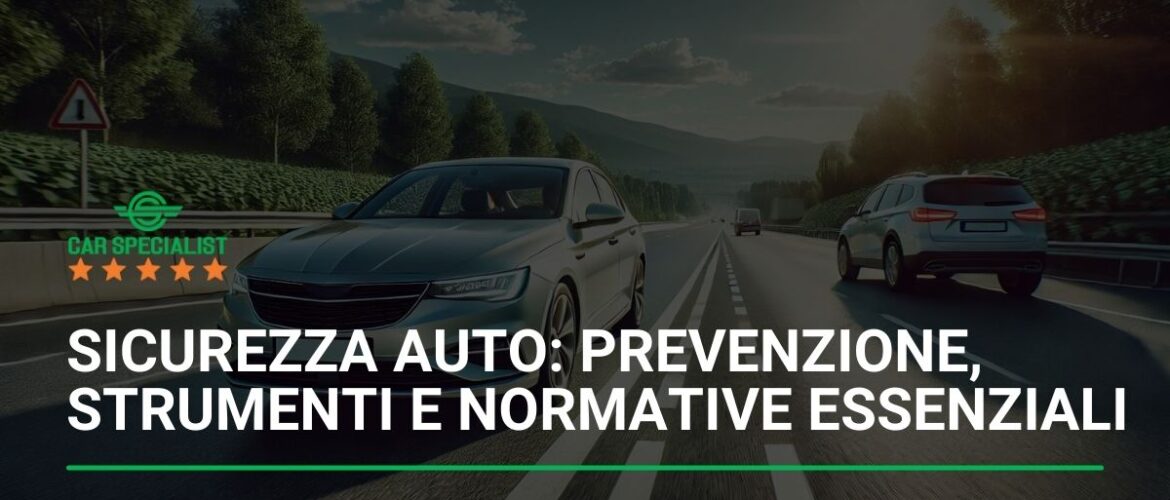 Sicurezza auto: prevenzione, strumenti e normative essenziali