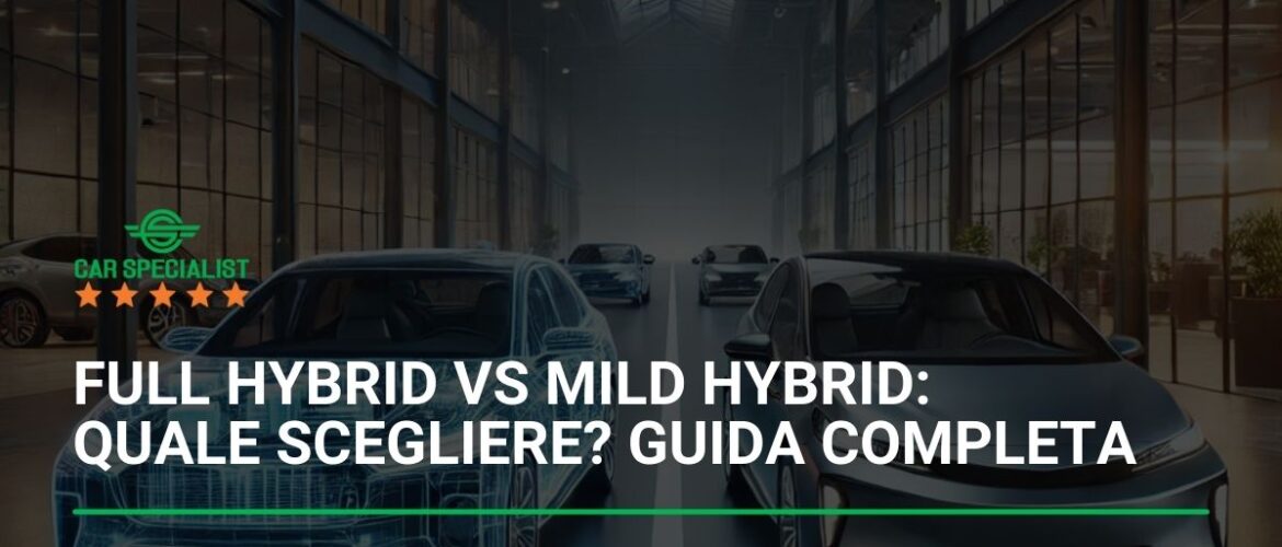 Full Hybrid vs Mild Hybrid: quale scegliere? Guida completa