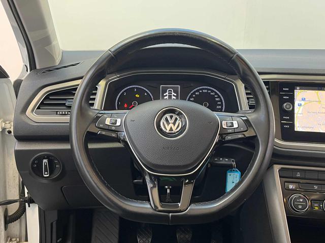 VOLKSWAGEN T-Roc 1.6 TDI Style TAGLIANDI.VW|CARPLAY|ACC|BI-ZONA|17′